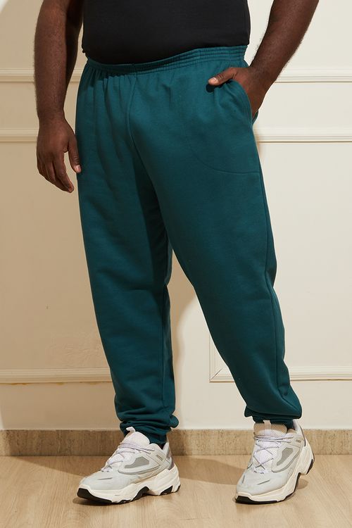 Calça Masculina Moletom Jogger - Verde