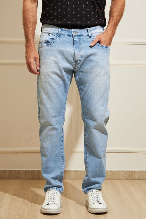 Calça Jeans Masculina Skinny Gangster
