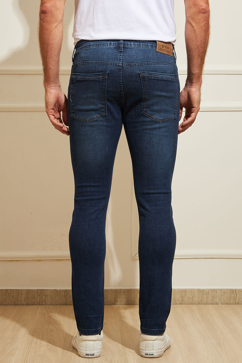 Calca-Masculina-Jeans-Skinny---Azul