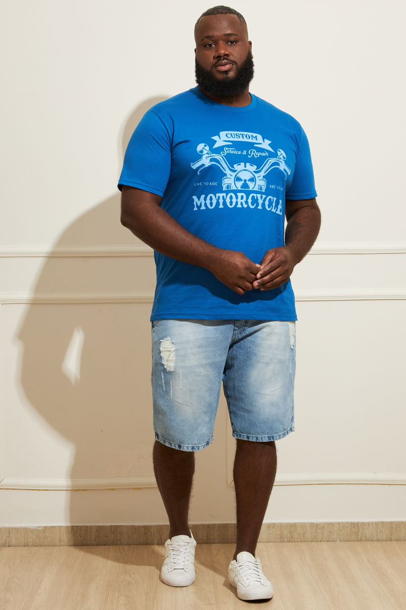 Camiseta-Masculina-Plus-Size-Motorcycle