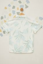 Camisa-Infantil-Masculina-Folhagens
