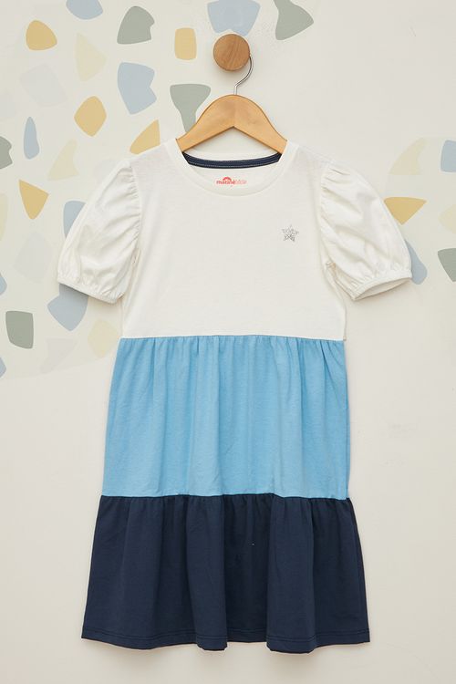 Vestido Marias Infantil - Branco