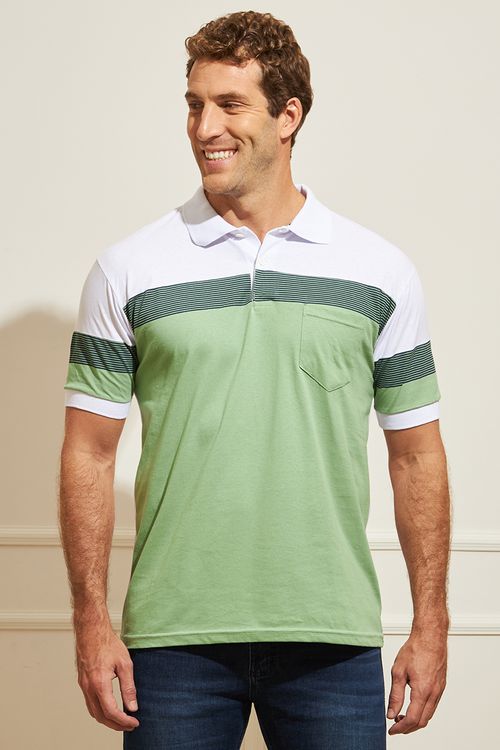 Camisa Polo Masculina - Verde