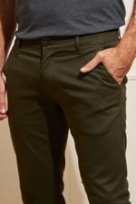 Calca-Chino-Masculina-Bolso-Faca---Verde