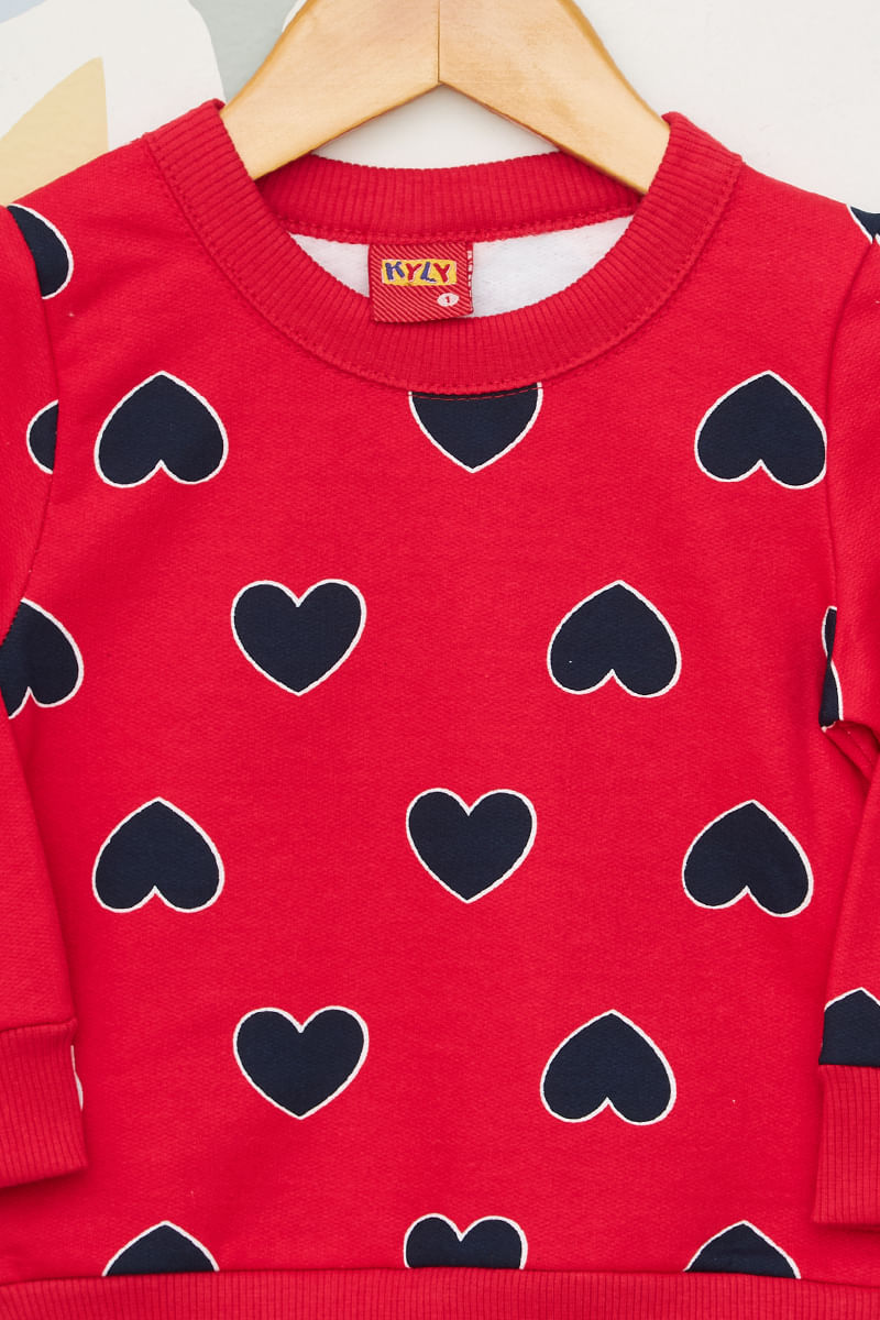 Conjunto-Infantil-Feminino-Coracoes---Vermelho