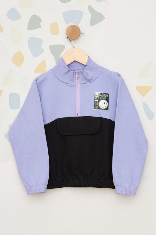 Blusa Moletom Patch Infantil