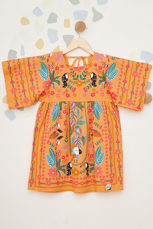Vestido Juvenil Tropical