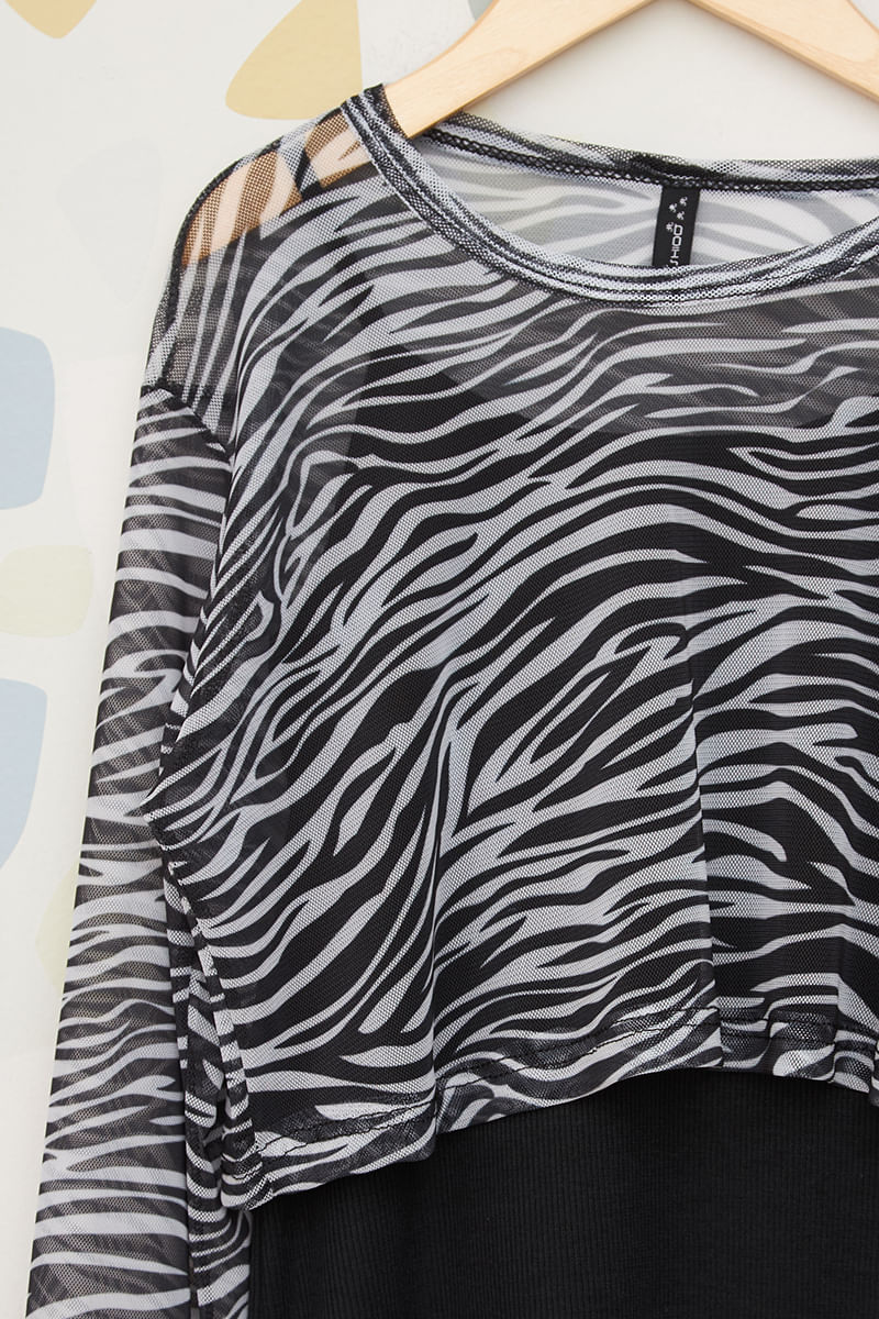 Vestido-Juvenil-Feminino-Zebra