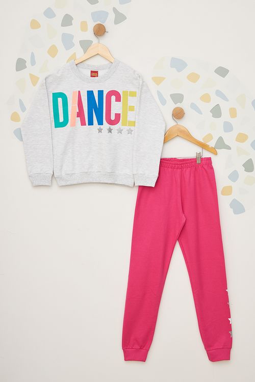 Conjunto Moletom Dance Juvenil Kyly