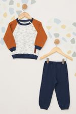 Conjunto-Infantil-Masculino-Moletom---Bege