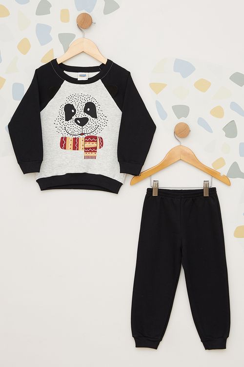 Conjunto Moletom Urso Infantil