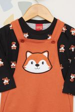 Conjunto-Infantil-Masculino-Jardineira---Laranja