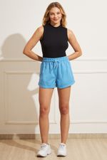 Shorts-Feminino-Jeans-Color---Azul