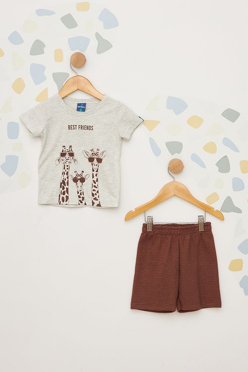 Conjunto Infantil Girafas