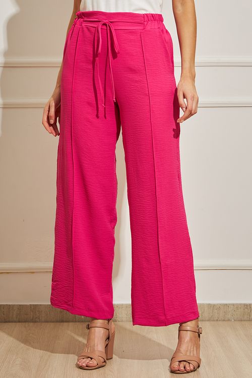 Calça Feminina Pantalona Friso