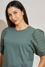 Blusa-Feminina-Manga-Laise