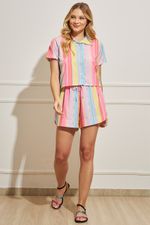Shorts-Feminino-Listrado-Colorido