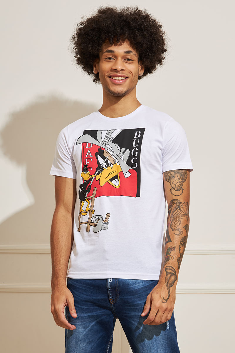 Camiseta-Masculina-Pernalonga--Branco