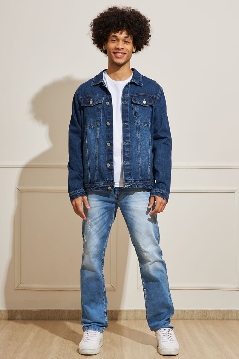 Calca-Masculina-Jeans-Slim---Azul