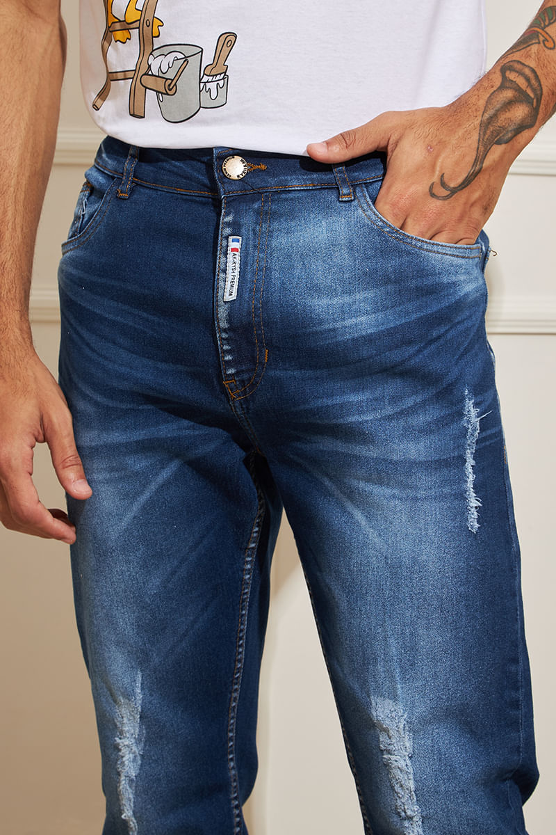 Calca-Jeans-Masculina-Slim-Puidos