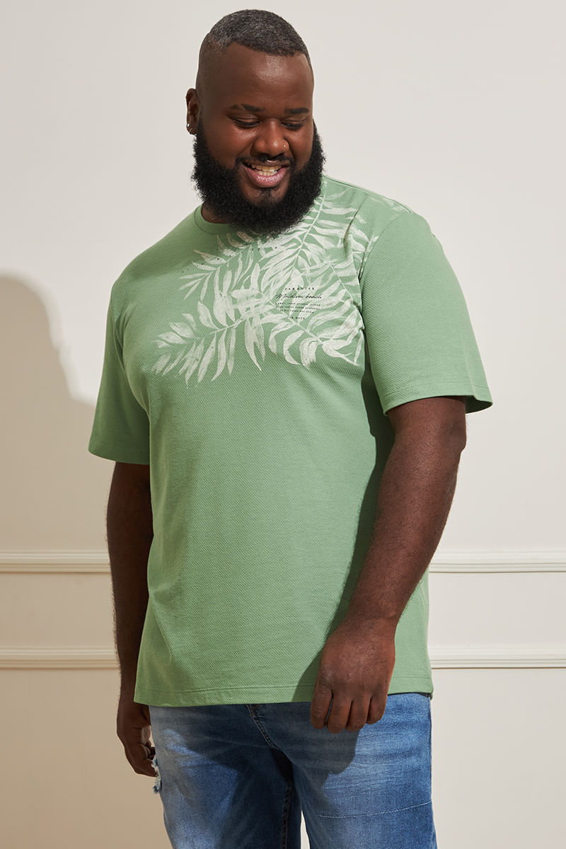 Camiseta-Plus-Size-Masculina-Folhagens