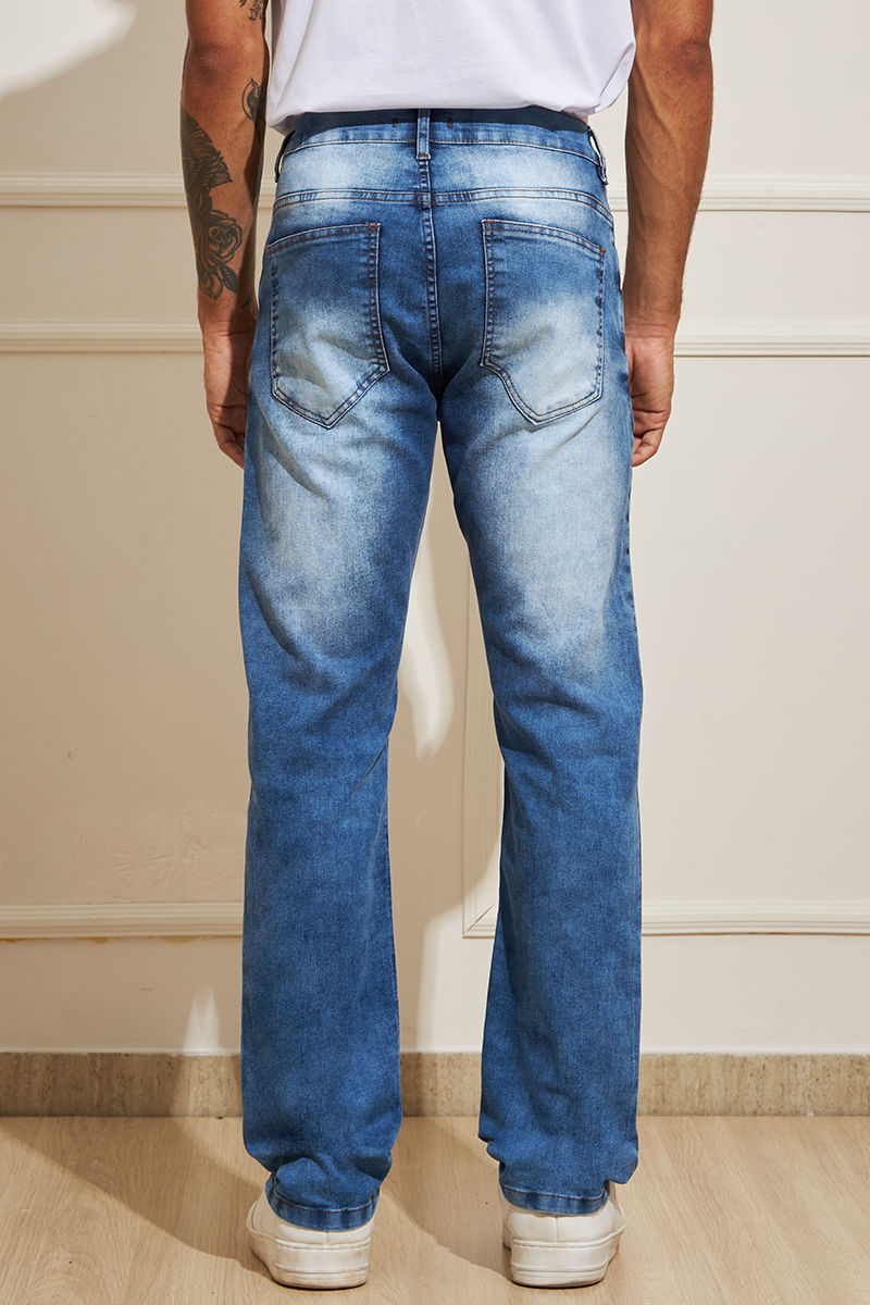 Calca-Masculina-Jeans-Slim---Azul