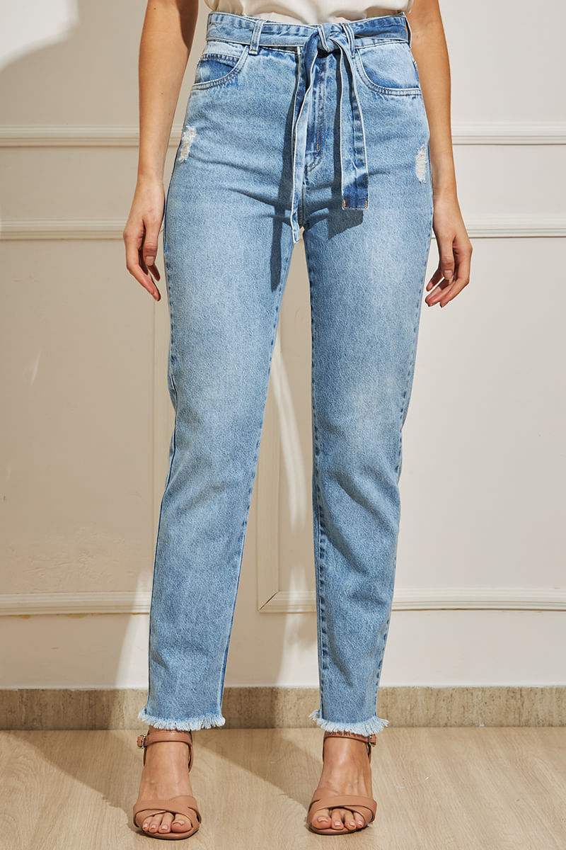 Calca-Feminina-Jeans-Clochard---Azul-