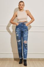 Calca-Feminina-Jeans-Frases-e-Rasgos-