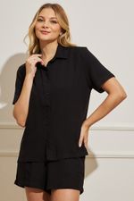 Camisa-Feminina-Botoes---Preto