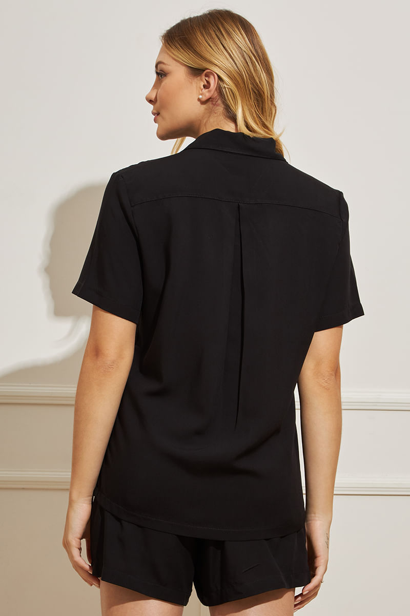 Camisa-Feminina-Botoes---Preto