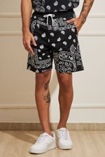 Bermuda-Masculina-Moletom-Paisley