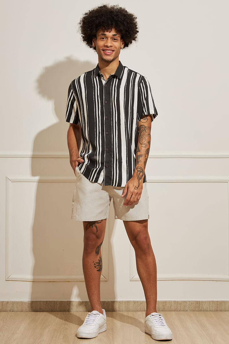 Camiseta-Masculina-Listrada