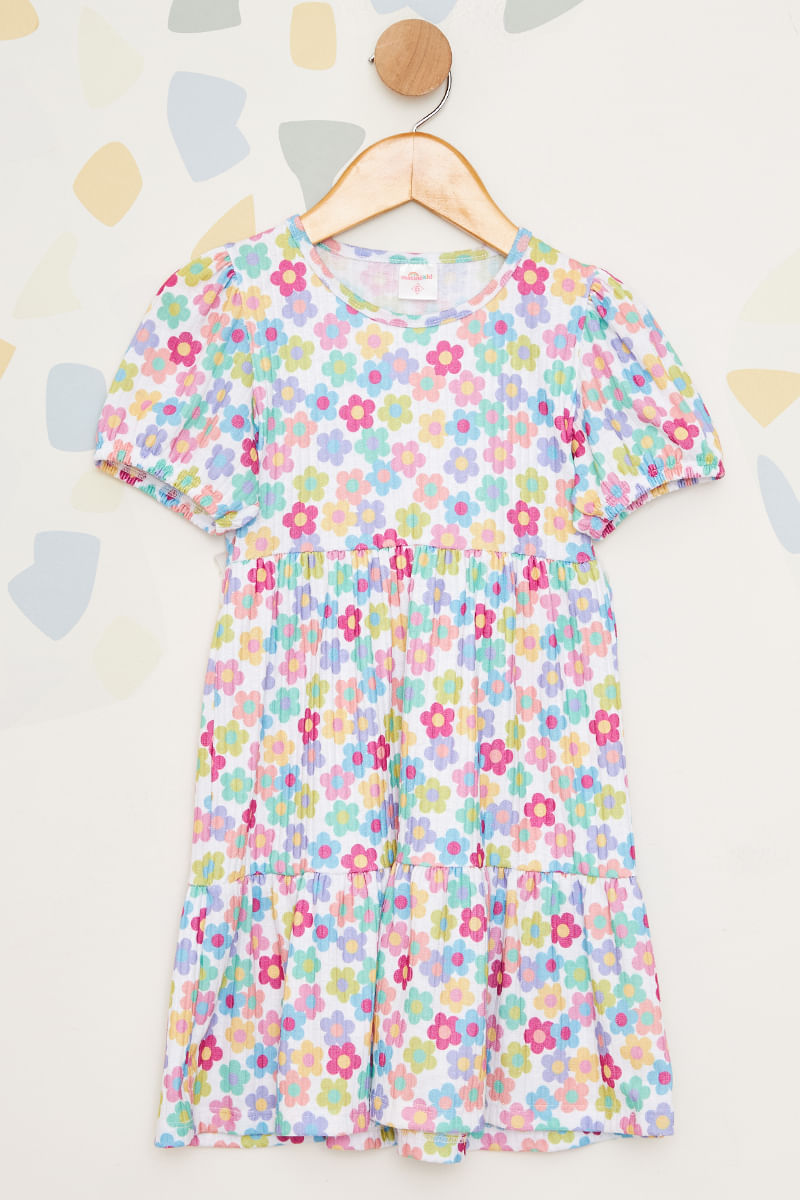 Vestido-Infantil-Feminino-Floral---Branco