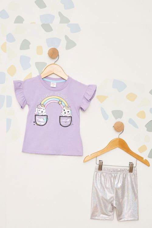 Conjunto Infantil Unicórnio