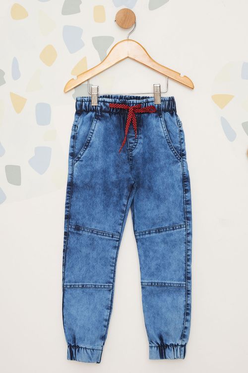 Calça Jeans Marmorizada Infantil