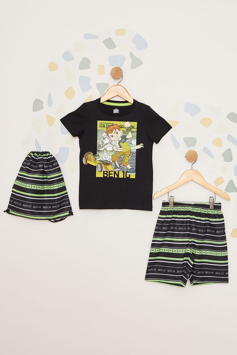 Conjunto-Infantil-Masculino-Ben-10---Preto