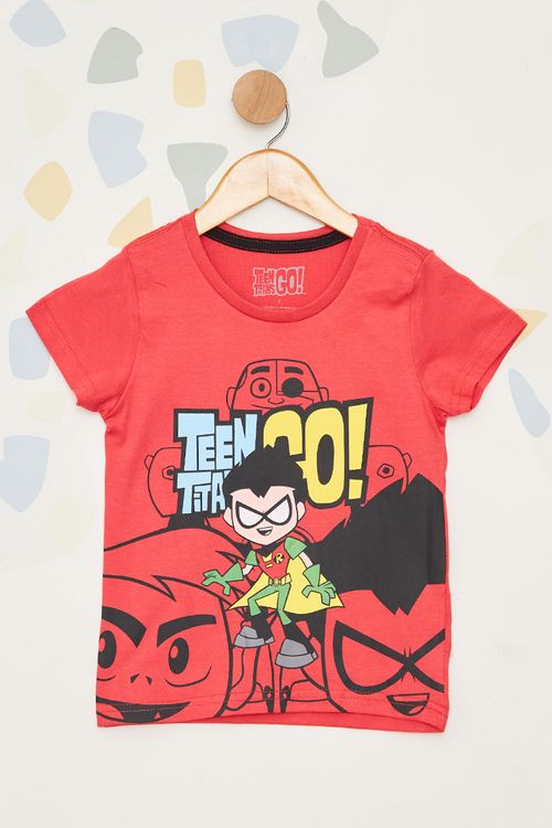 Camiseta Infantil Masculina Jovens Titãs