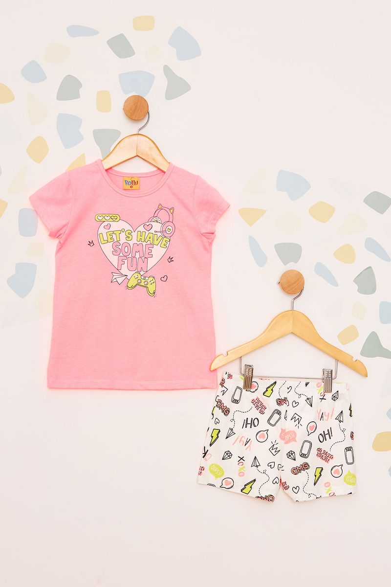 Pijama-Infantil-Feminino-Let-s-Have
