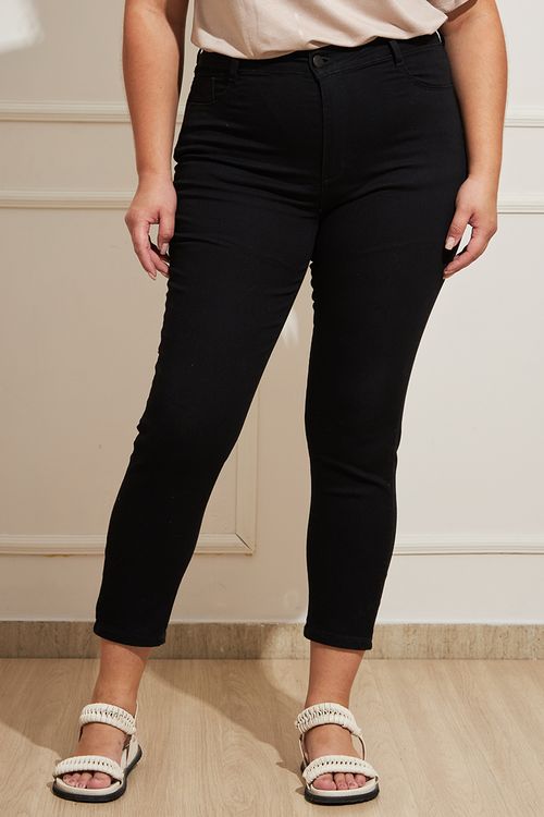 Calça Feminina Plus Size Sarja Sawary