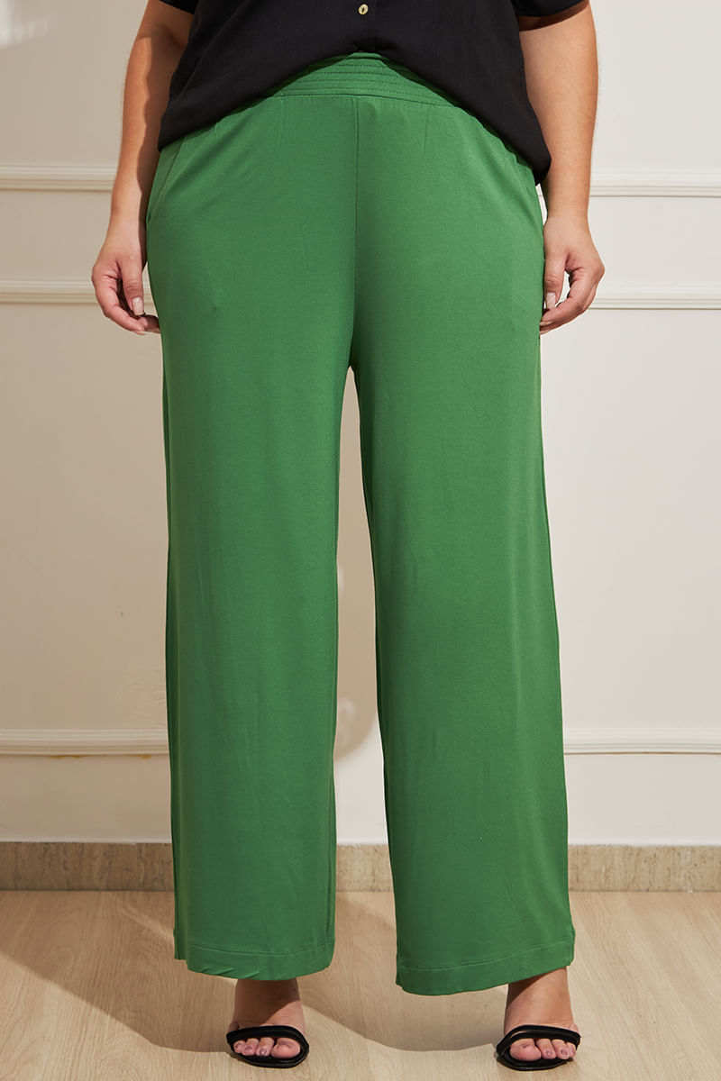 Calca-Feminina-Plus-Size-Pantalona---Verde