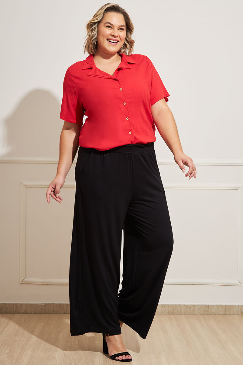Camisa-Feminina-Plus-Size---Vermelho