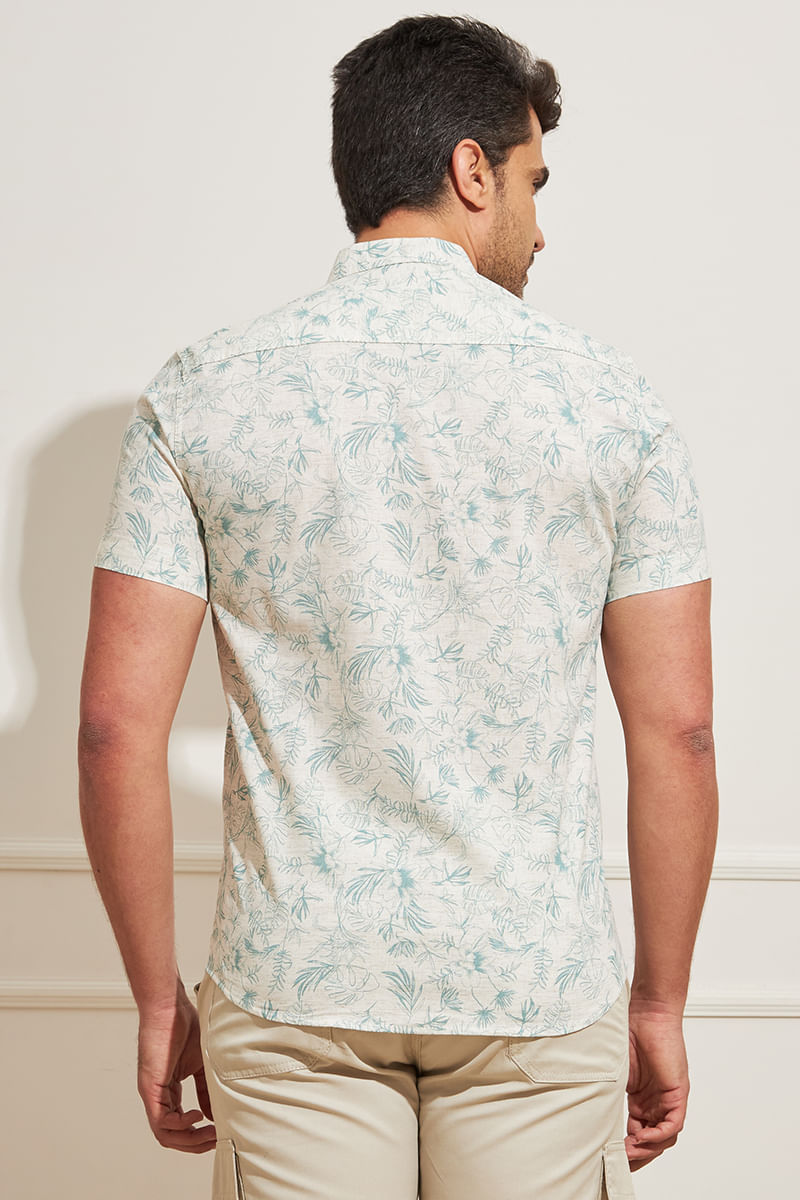 Camisa-Masculina-Folhagens