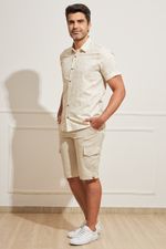 Bermuda-Masculina-Cargo-Sarja
