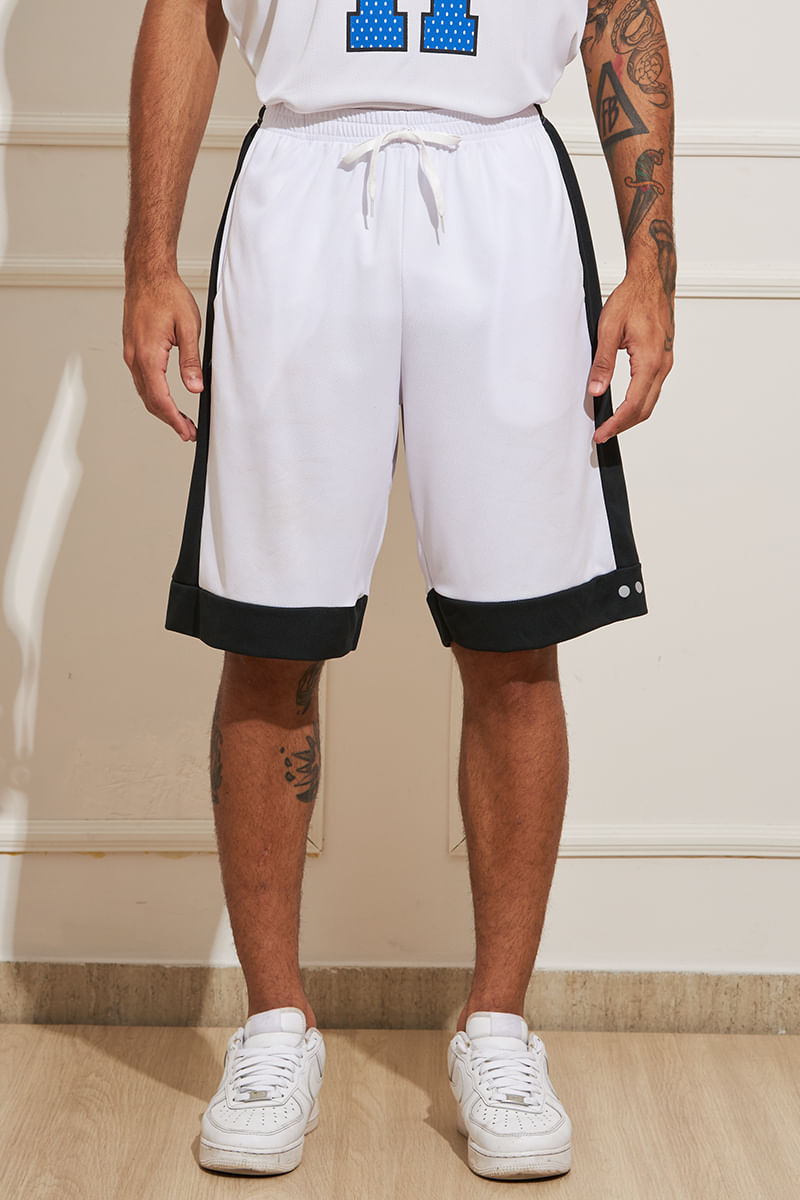 Bermuda-Masculina-Dry-Fit-Recortes---Branco