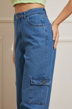 Calca-Feminina-Jeans-Cargo-Wide-Leg