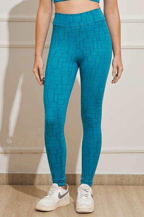 Legging Feminina Jacquard Full Frint