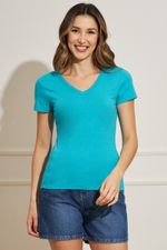 Camiseta-Feminina-Basica---Azul