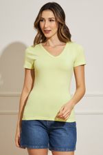 Camiseta-Feminina-Basica---Verde