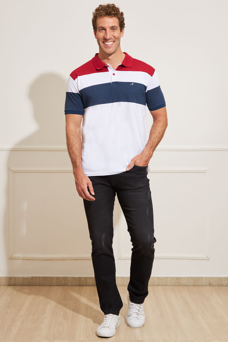 Camisa-Polo-Masculina-Recorte-Listras