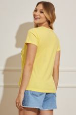 Camiseta-Feminina-Caca-Palavras---Amarelo